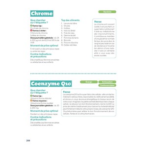 Compléments alimentaires santé