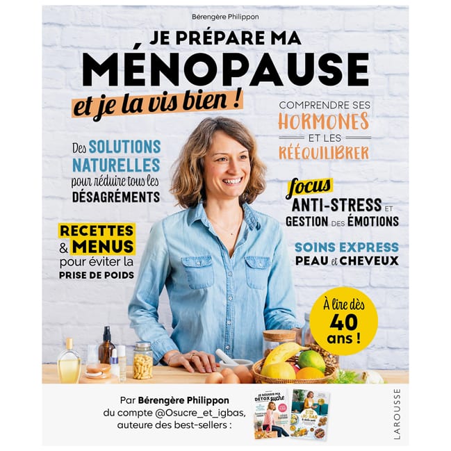 Je prépare ma ménopause (Éditions Larousse) - Couverture