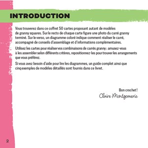 Coffret crochet granny square