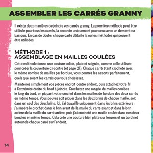 Coffret crochet granny square