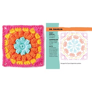 Coffret crochet granny square