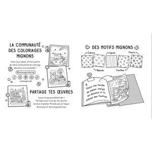 Coloriage Adorable petit monde