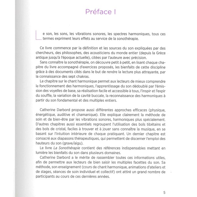 La sonothérapie (Éditions Le Courrier Du Livre) - Image 2