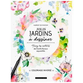 Coloriage jolis jardins à dessiner