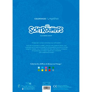 Coloriage mystères Schtroumpfs