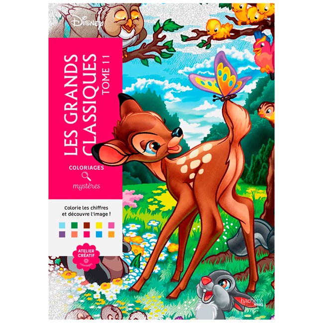 Coloriage mystères Classiques Disney