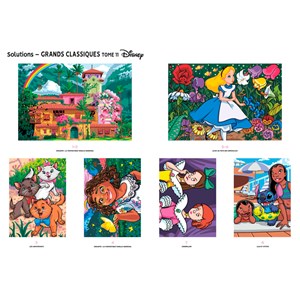 Coloriage mystères Classiques Disney