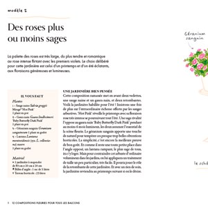 Un balcon fleuri toute l'année