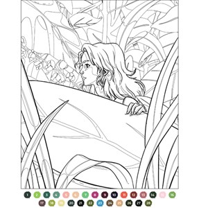 Ghibli coloriages par numéro