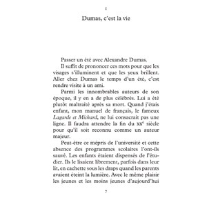 Un été avec Alexandre Dumas