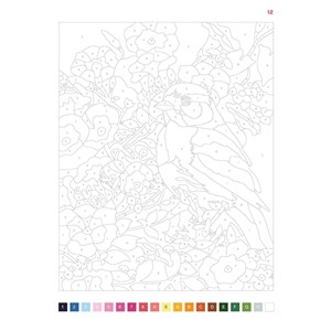 Coloriage au numéro Sérénité