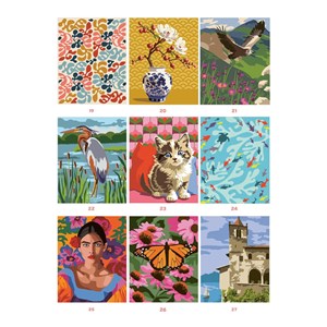 Coloriage au numéro Sérénité