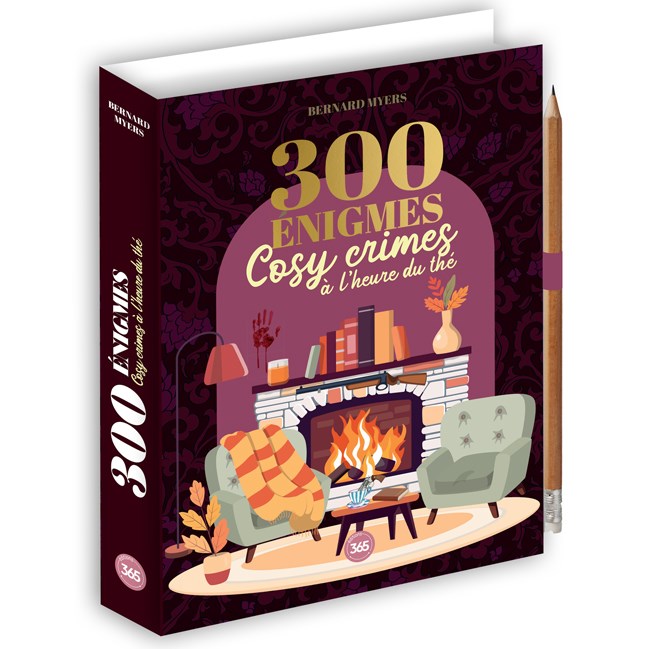 300 énigmes Cosy crimes à l'heure du thé