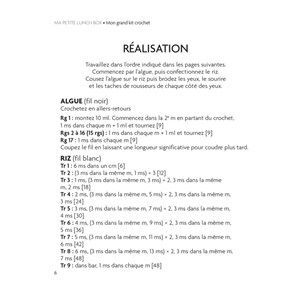 Ma petite lunch box crochet