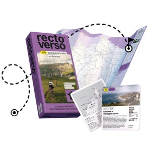 Recto Verso carte-méthode France à vélo
