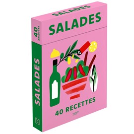 Coffret de fiches-recettes pour salades