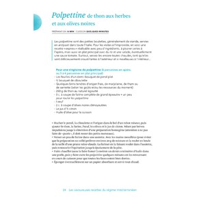 Savoureuses recettes régime méditerranée