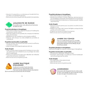 Le guide des pierres et cristaux