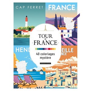 Tour de France 40 Coloriages Mystère