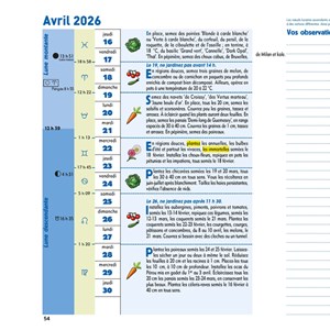 Jardinez avec la Lune 2026