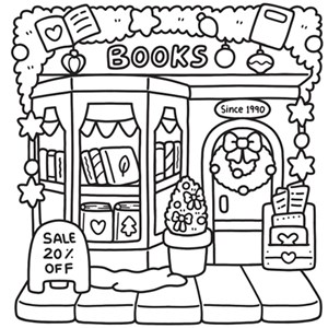 Coloriage Un Noël tout doux