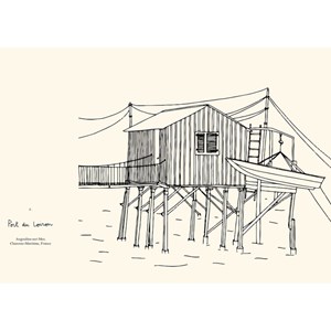 Carnet de coloriage Cabane 