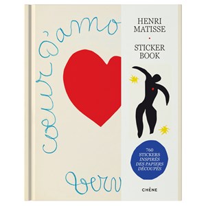 Henri Matisse, les papiers découpés stickers