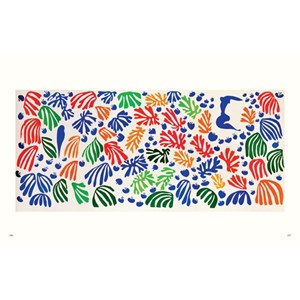 Henri Matisse, les papiers découpés stickers