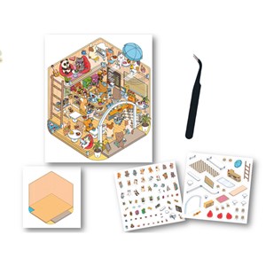 Cozy stickers 3D Mes petites boutiques