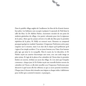 Meurtre de l'avent 1 énigme par jour pour résoudre le mystère avant Noël