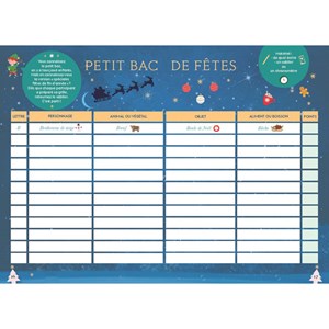 Le cahier des vacances de Noël