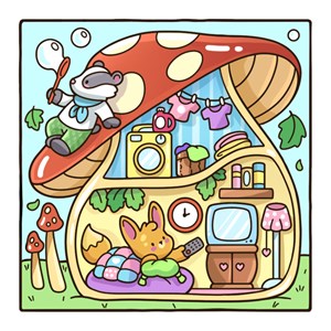 Doux et cosy Coloriages chaleureux et trop mignons !