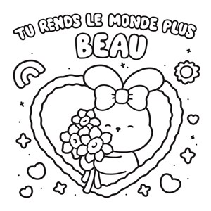 Petits mots cosy Coloriages mignons et cocooning 45 citations à colorier