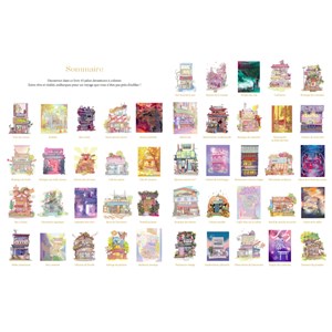 Mes petites boutiques japonaises 45 planches à peindre ou à colorier
