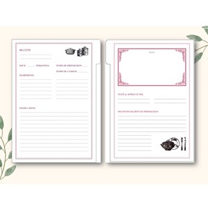 Le livre des recettes de la famille