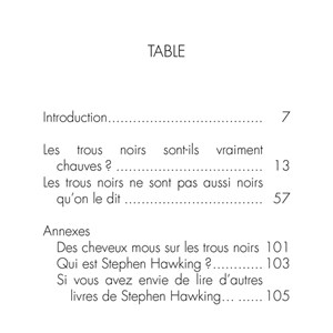 Dernières nouvelles des trous noirs édition limitée