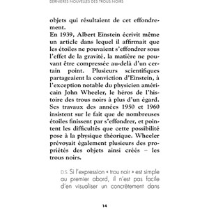 Dernières nouvelles des trous noirs édition limitée