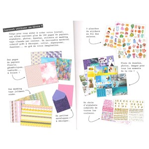 1001 motifs et stickers spécial journaling