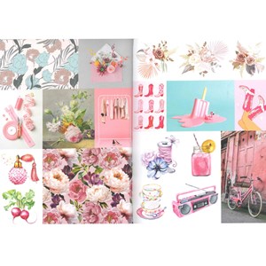 1001 motifs et stickers spécial journaling