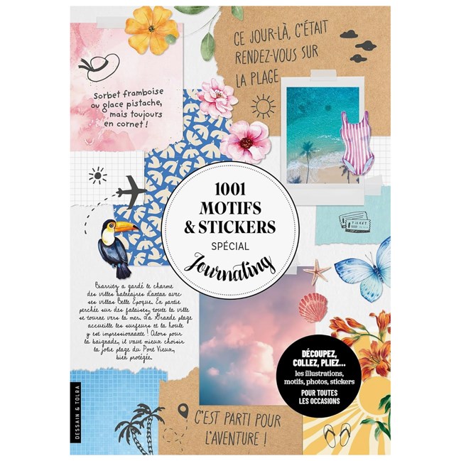 1001 motifs et stickers spécial journaling