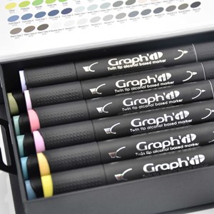 Set de 12 marqueurs Graph'It Kawaii