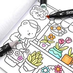 Set de 12 marqueurs Graph'It Kawaii