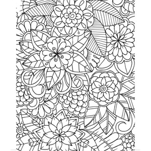 20 cartes d'amour à colorier Je t'aime