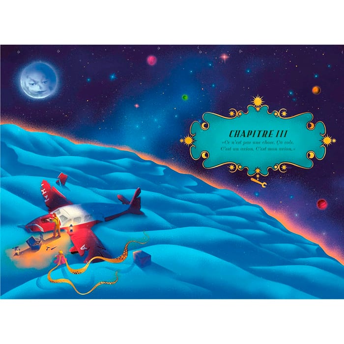 Le Petit Prince édition anniversaire illustrée et animé par le studio MinaLima (Éditions Gallimard Jeunesse) - Image 2