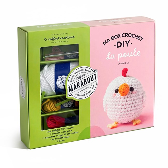 Ma box crochet DIY La poule Apily