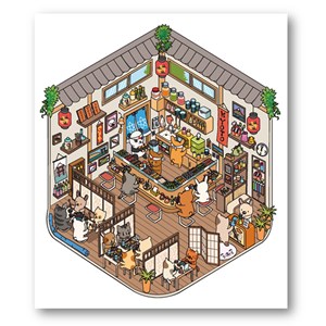 Cozy stickers Mon joli voyage au Japon