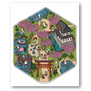 Cozy stickers Mon joli voyage au Japon