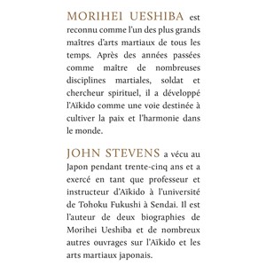 L'Art de la Paix Enseignements du fondateur de l'Aïkido