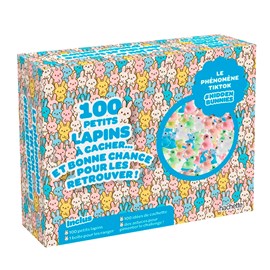 Coffret 100 petits lapins à cacher... et bonne chance pour les retrouver !