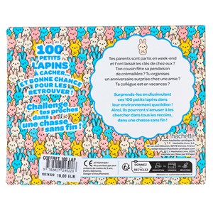 Coffret 100 petits lapins à cacher... et bonne chance pour les retrouver !